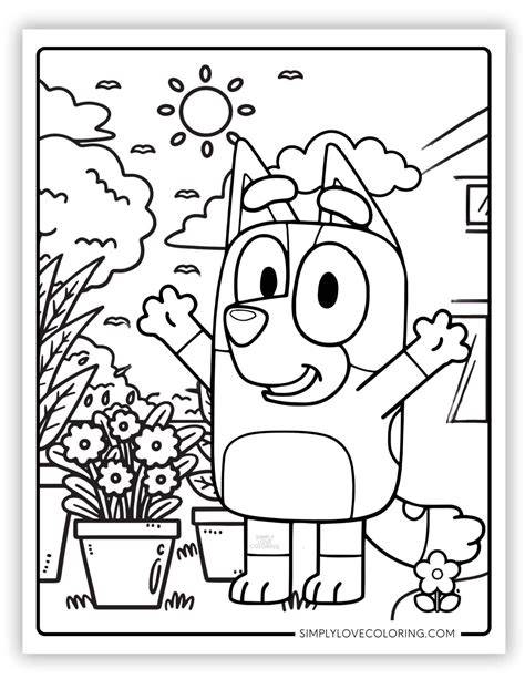 Bluey Coloring Book Pdf Free Download