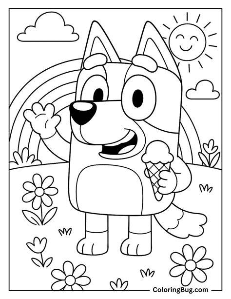 Bluey Coloring Pages