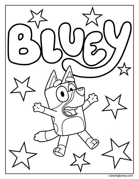 Bluey Pictures To Color