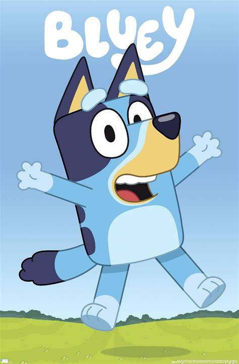 Bluey Poster Printable
