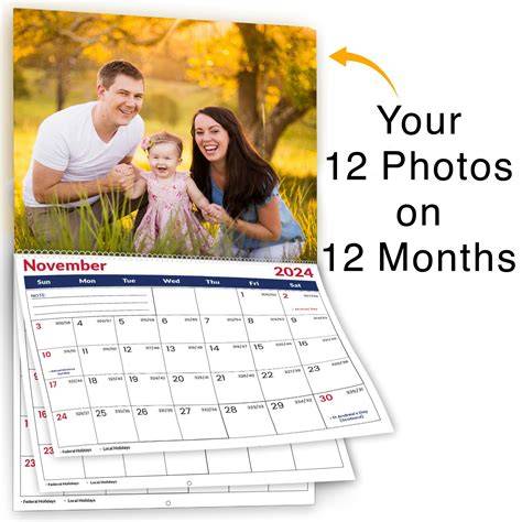 calendar with pictures