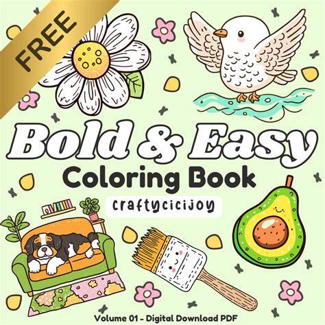 Bold Coloring Pages
