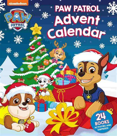 paw patrol calendar advent