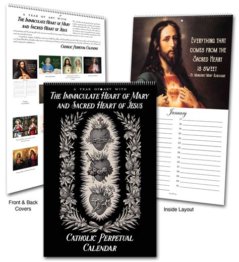 sacred heart calendar