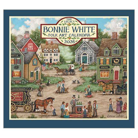 Bonnie White Calendar 2025