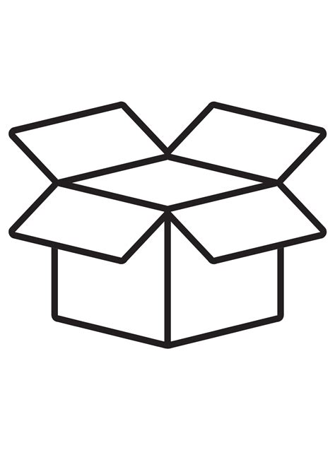 Box Colouring Pages