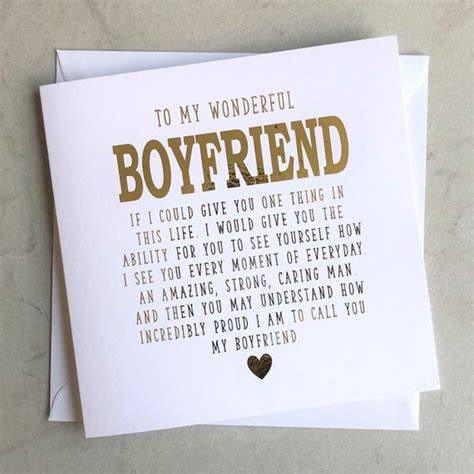 Boyfriend Birthday Card Printable