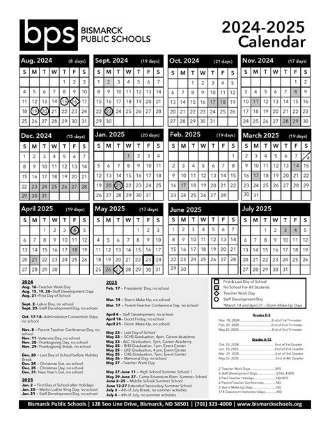 Bps Calendar 2024 2025