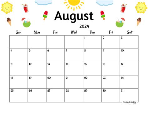 august 2024 calendar printable pdf