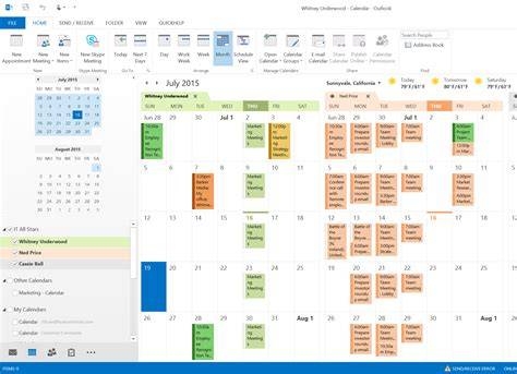 outlook calendar map custom fields