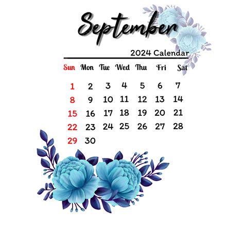 september 2024 calendar