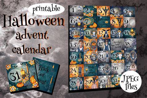 halloween advent calendar