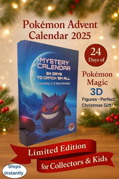 pokemon advent calendar