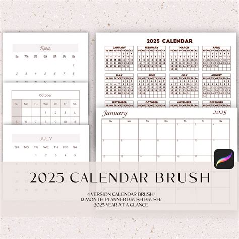 2025 calendar images