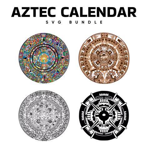 aztec calendar pictures