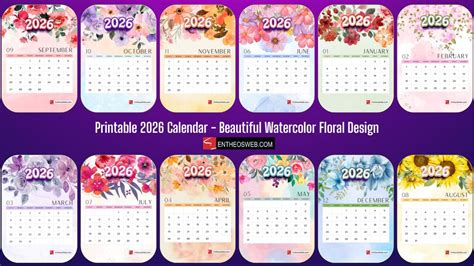 calendar with pictures