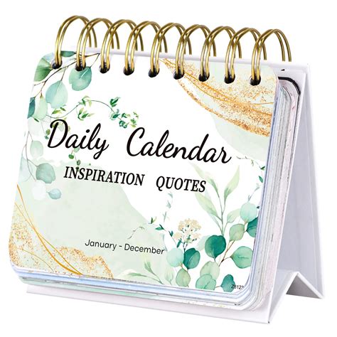 daily inspirational quotes calendar
