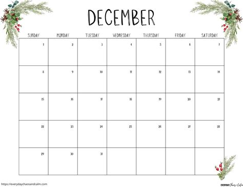 free printable december 2024 calendar