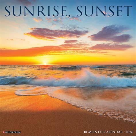 sunset calendar 2025