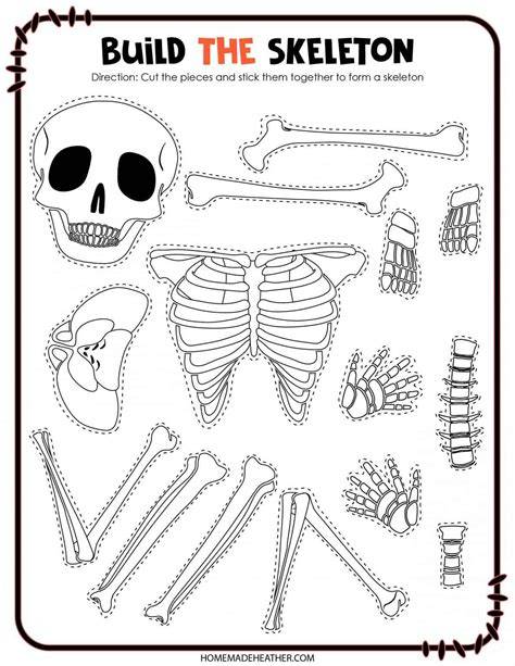 Build A Skeleton Printable