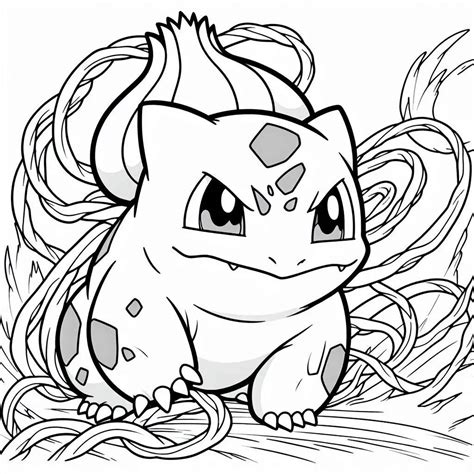Bulbasaur Pokemon Coloring Pages