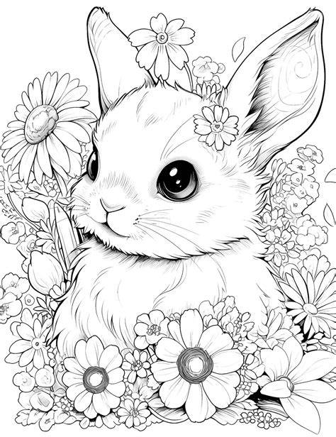 Bunny Coloring Pages Printable