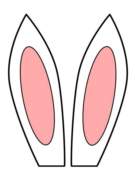 Bunny Ears Template Printable