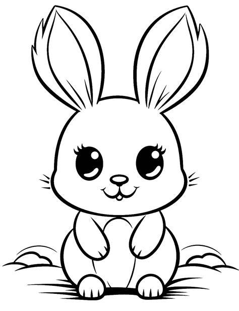 Bunny Rabbit Coloring Pages