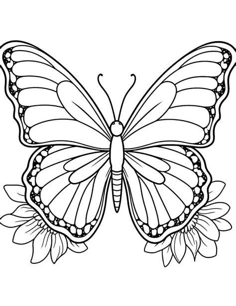 Butterfly Coloring Book Printable