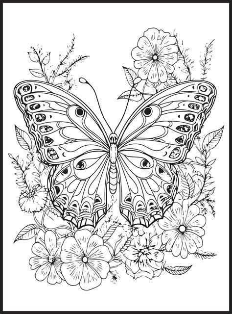 Butterfly Coloring For Adults