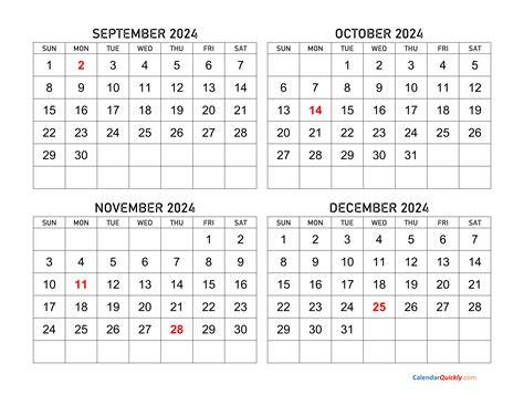 Calendar 2024 Oct