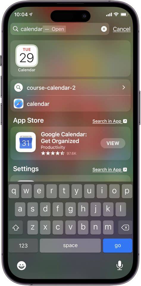 Calendar App Iphone Disappeared