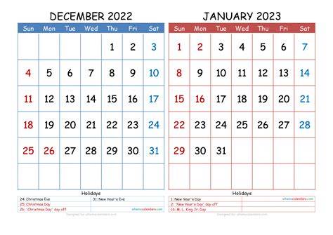 Calendar December 12