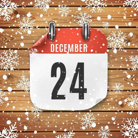 Calendar December 24