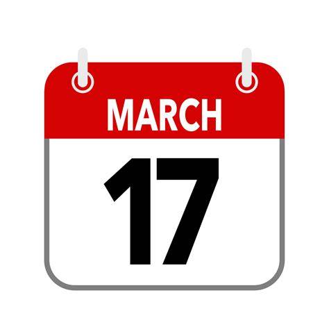 Calendar March 17