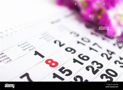 Calendar March 8
