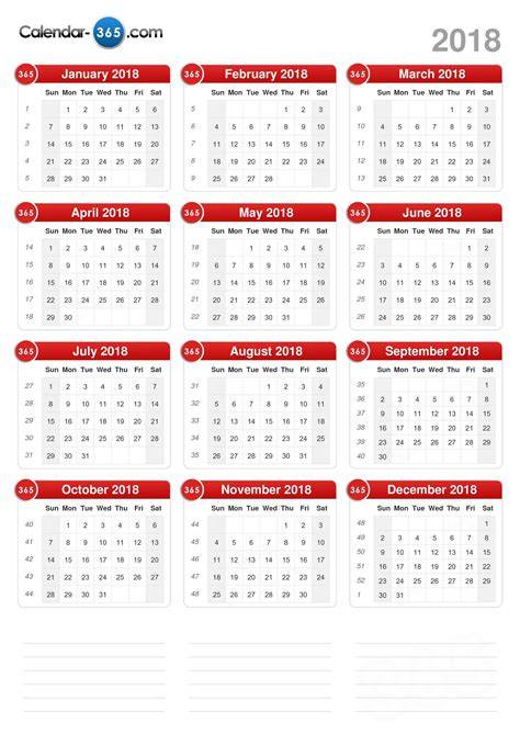 Calendar Of 2018 December