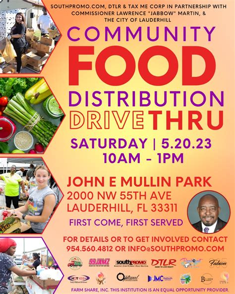 Calendar Of Food Distribution Florida 2024