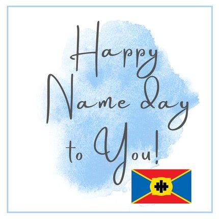 Calendar Of Name Days