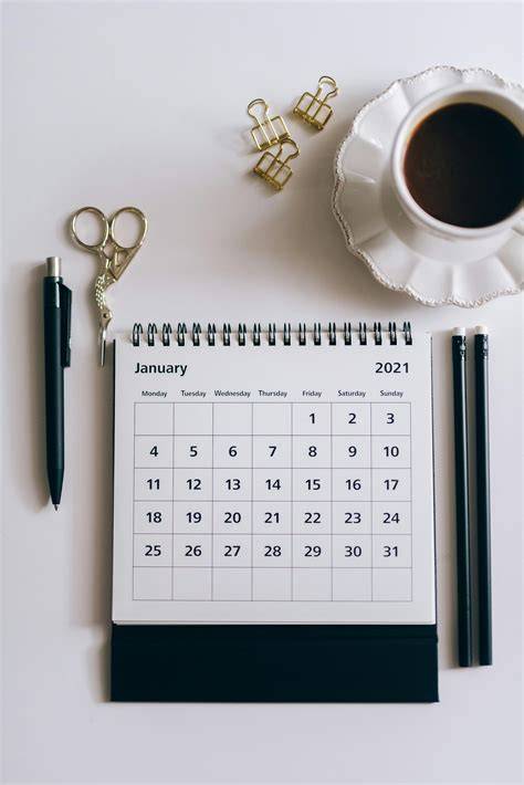 Calendar Stock Photo