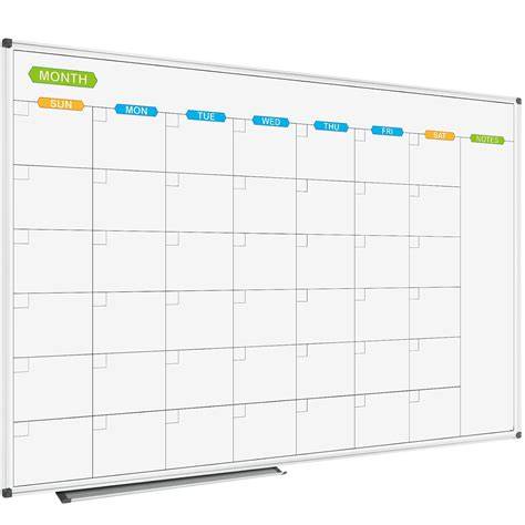Calendar Whiteboard Magnetic
