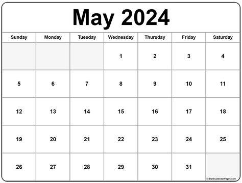 Calender May 2024