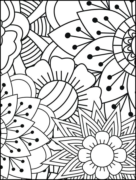 Calming Coloring Pages For Kids