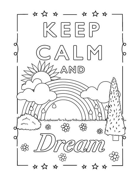 Calming Pictures To Color