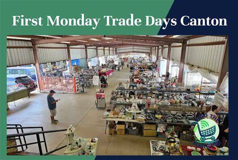 Canton First Monday Trade Days Calendar