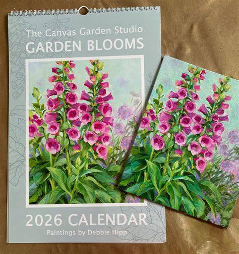 calendar of flowers