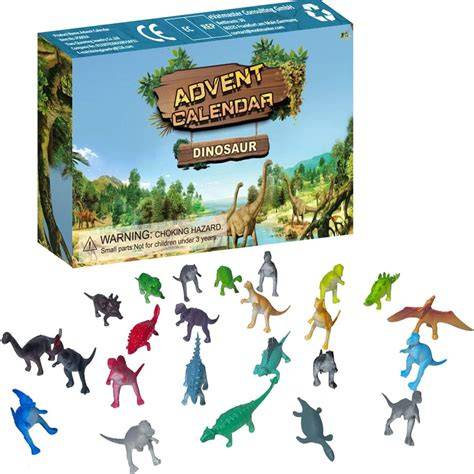 dinosaur advent calendar 2024
