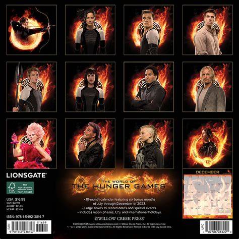 hunger games calendar 2024