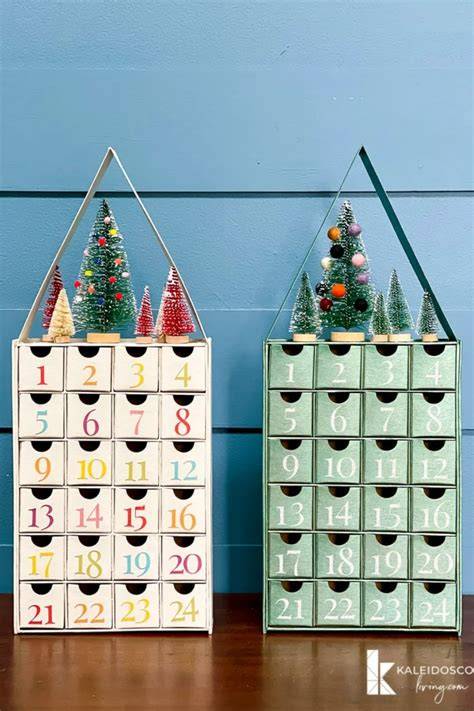 make your own advent calendar