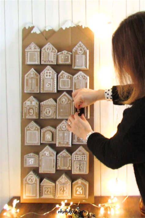 Cardboard Diy Advent Calendar